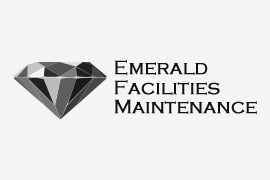 Emerald Facilities Maintenance Logo - Client of Lucent Dynamics Website Design in Bournemouth, Poole and Christchurch