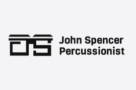 John Spencer Percussionist Logo - Client of Lucent Dynamics Website Design in Bournemouth, Poole and Christchurch