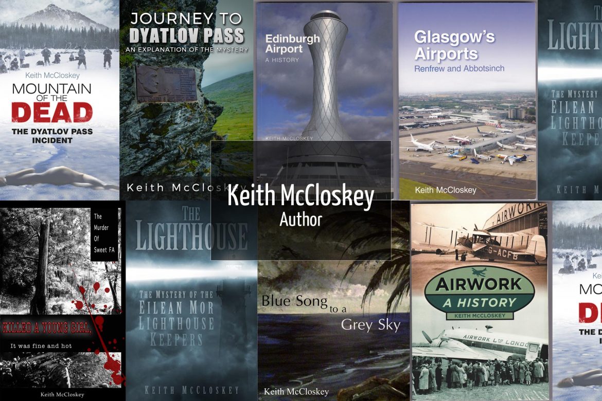 Keith McCloskey Author Website by Lucent Dynamics Bournemouth