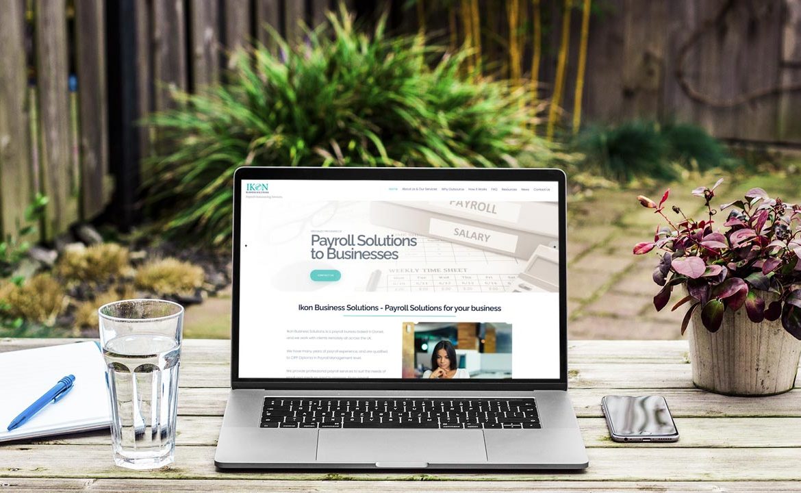 Ikon Business Solutions Website Design by Lucent Dynamics Bournemouth