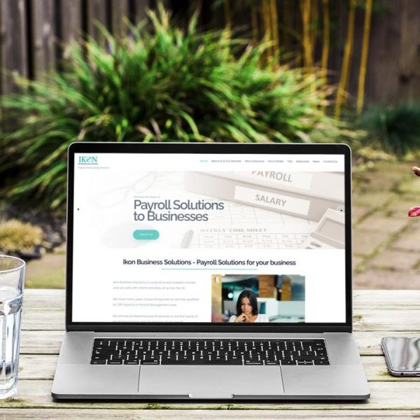 Ikon Business Solutions Website Design by Lucent Dynamics Bournemouth